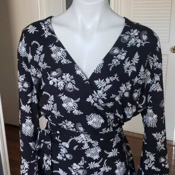 Loft Plus Wrap Dress - Picture 3 of 8